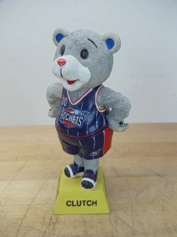 2001-2002 Houston Rockets Bobblehead CLUTCH 00, THE MASCOT, No Box, good shape! Cover