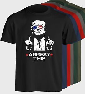 Donald Trump Arrest This Funny T-Shirt 2024 Elections - Adults and Kids