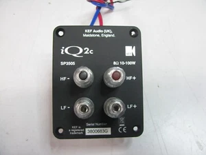 KEF IQ2C 2-WAY CROSSOVER/ INPUT PLATE - Picture 1 of 2