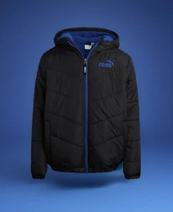 Puma Boys Puffer Bubble, Polar Fleece Lined Jacket, Size 7 - Picture 1 of 19