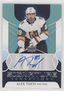 2020-21 Upper Deck Signature Sensations Series 1 Alex Tuch #SS-AT Auto