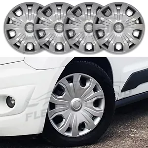 Silver Replica Covers Hub Caps Set FOR 2014-2023 Ford Transit Connect 16" Wheel - Picture 1 of 12