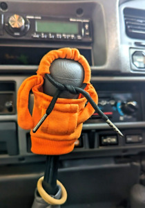 Śmieszna Creative Gear Shift Wystrój wnętrza samochodu POMARAŃCZOWA Bluza z kapturem Bluza Pokrowiec na gałki