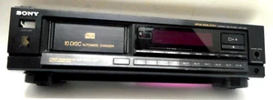 SONY CDP-C900  10 CD CHANGER - FACE  PANEL - PARTING OUT - Picture 1 of 11
