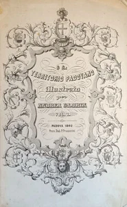 GLORIA ANDREA IL TERRITORIO PADOVANO ILLUSTRATO 1862 Prem. Stab. P. Prosperini - Imagen 1 de 4
