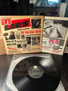 GUNS N' ROSES G N' R Lies BANNED Cover LP VINYL 1991 Brazil RARE original - Picture 1 of 8