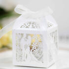 20pcs Small Christening Decoration Gift Box Set Party With Ribbon Carved Hollow