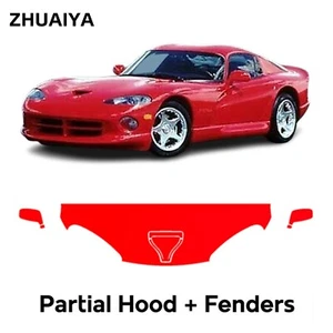 Hood Precut PPF Paint Protection Film For Dodge Viper GTS 1996-1997 - Picture 1 of 8