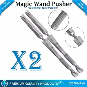 Acrylic Nail Pincher Tool Multi Function Cuticle Pusher Tweezer Wand Magic Pinch - Picture 1 of 4