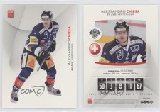 2012-13 PCAS Swiss National League Silver Series Alessandro Chiesa #SNL-045