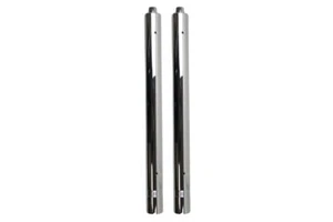 Fourche télescopique, tuyaux de guidage pour IFA, MZ BK 350 - paire, chromée - Photo 1/5