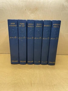 6 Sinclair Lewis Novels P.F. Collier & Son Corp. - Alfred Nobel Editions - Picture 1 of 16