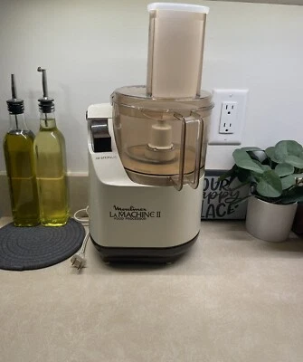 Moulinex La Machine II Food Processor Working Tested Made USA - Image 1 of 4
