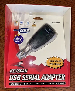 Tripp Lite Keyspan USA-19HS USB Serial Adapter USB-A Male to DB9 RS232 Male 3F - Picture 1 of 7