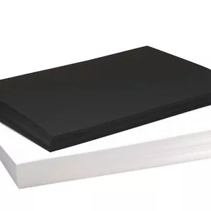 A3 Black & White Card 270gsm & 220gsm Zebra Colour 100 Sheets Card Pack Recycled - Picture 1 of 4