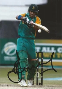 SOUTH AFRICA CRICKET: JP DUMINY SIGNED 6x4 ODI ACTION PHOTO+COA - Picture 1 of 1