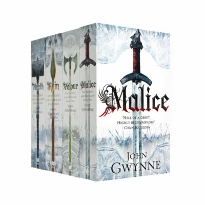 John Gwynne Faithful and the Fallen Collection 4 Books Set Ruin, Valour, Malice - Image 1 of 4
