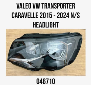 Valeo VW Transporter Caravelle VW T6 Van 2015 - 2024 Near Side Headlight 046710 - Picture 1 of 3