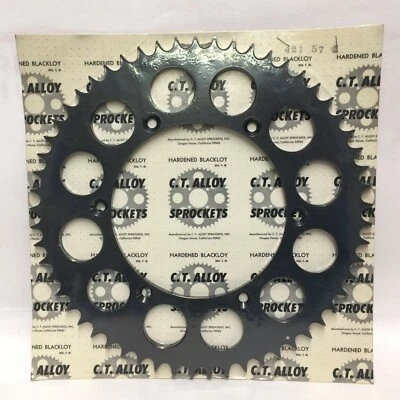Piñón trasero aluminio Blackloy 56 dientes Honda CR 125 1982 CR 250 1982-1983  Foto 1 de 4