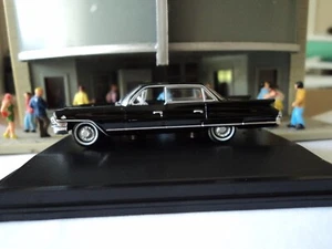 Oxford 1961 CADILLAC SEDAN DeVILLE Black 1/87 HO diecast car GM - Picture 1 of 7