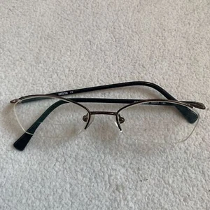 Anna Sui Eyeglasses Frames Metal Orange Black AS09203 50-17 130 - Picture 1 of 9