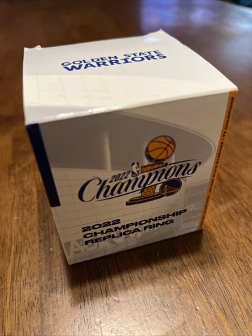 Golden State Warriors 2022 NBA Championship REPLICA RING NIB 11/23/22 Cover