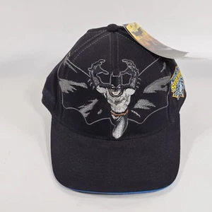 Cappello Berretto Batman Begins Mark Martin NASCAR Salute To You Nero Strapback NUOVO - Foto 1 di 8