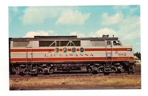 Cartolina: General Motors Locomotiva Unità A, Ferrovia Lackawanna, come nuova - Foto 1 di 2