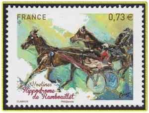 2017 FRANCE N°5158** Hippodrome de Rambouillet, chevaux, 2017 France horse MNH - Picture 1 of 1