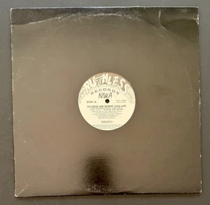 N.W.A. 100 Miles and Runnin' Single Vinyl Record Album White Label Promo DRE - Picture 1 of 2