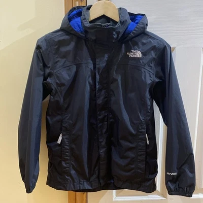 The North Face Boys Black HyVent Jacket Size M Age 10/12 - Image 1 of 4