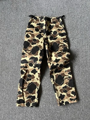 Pantalones para hombre Columbia Gore Tex Duck marrón camuflados S Thinsulate Foto 1 de 4