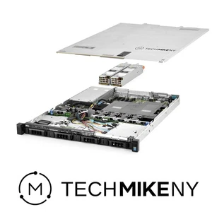 Dell PowerEdge R430 Server 2x E5-2683v3 2.00Ghz 28-Core 16GB RAM 4x Caddies JBOD - Picture 1 of 5
