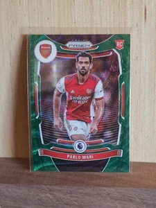 2021-22 Panini Prizm EPL Panel Mari RC Green Wave Prizm Arsenal Rookie - Picture 1 of 2
