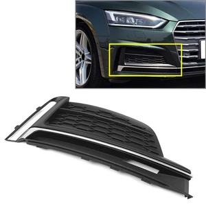 Front Bumper Fog Light Lamp Grill Bezel Cover For Audi A5 S5 2017-20 17 - Picture 1 of 7