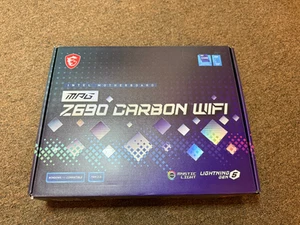 MSI MPG Z690 CARBON WIFI Socket LGA 1700 Intel Motherboard - Afbeelding 1 van 3