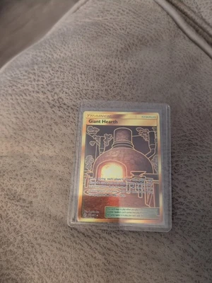 Pokemon Cosmic Eclipse Giant Hearth Gold Secret Rare #263/236 - Image 1 of 2