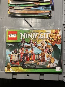 LEGO NINJAGO 70505: Temple of Light Instruction Manual 2 ONLY