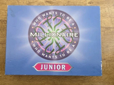 Used in VGC "Who Wants To Be A Millionaire" Junior vintage board game. - Image 1 of 4