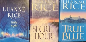 LARGE Print lot (3 LP Books - hc/dj ) all by Luanne RICE bce - Picture 1 of 3