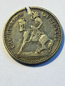 1899 Australian military Exhibition Victorian Court medal Very Rare In Silver 5g - Picture 1 of 6