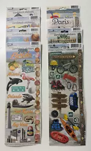 Paper House Cardstck Stckers-Beach, Grad, Florida, LA, Outdoors, Smoky Mountains - Picture 1 of 19