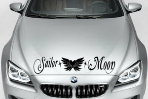 SAILOR MOON TRAMP STAMP HOOD SIDE CAR TRUCK VINYL DECAL GRAPHIC - Picture 1 of 1