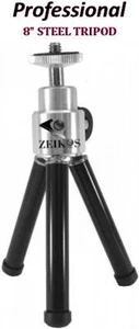 Zeikos Mini Steel Heavy Duty Foto & Video Kamera Stativ - Bild 1 von 2