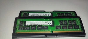 SK Hynix 32GB DDR4-2666 ECC RDIMM Server RAM HMA84GR7CJR4N Getestet Top Zustand - Bild 1 von 3