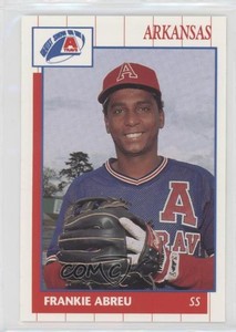 1990 Grand Slam Arkansas Travelers Franklin Abreu #4