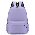 Girls Boys Retro Backpack School Rucksack Laptop/Travel/Work Plain Bag AF