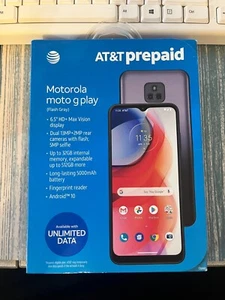 Motorola Moto G Play XT2093 - 32GB - Blue (AT&T) (Single SIM) - Picture 1 of 2
