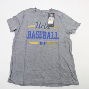 UCLA Bruins Under Armour HeatGear Short Sleeve Shirt Boy's Gray New - Picture 1 of 5