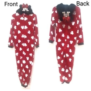 Acogedor traje/traje de dormir todo en uno de manga larga de Disney Minnie Mouse para niñas Primark - Imagen 1 de 8